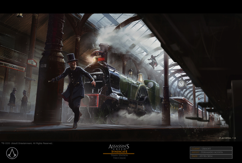 Illustration for article titled The Very Victorian Concept Art Of Assassin's Creed Syndicate